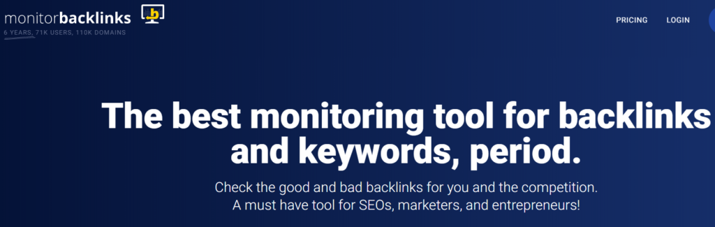 monitor backlinks 