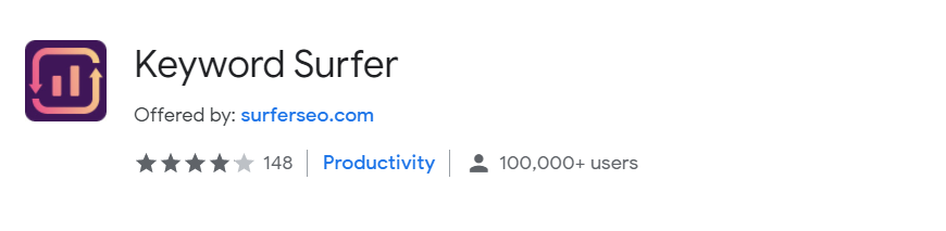 keyword surfer chrome extensions for seo