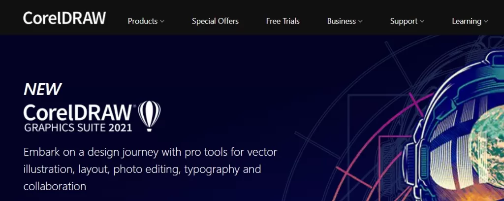 corel draw web image-logo design tools